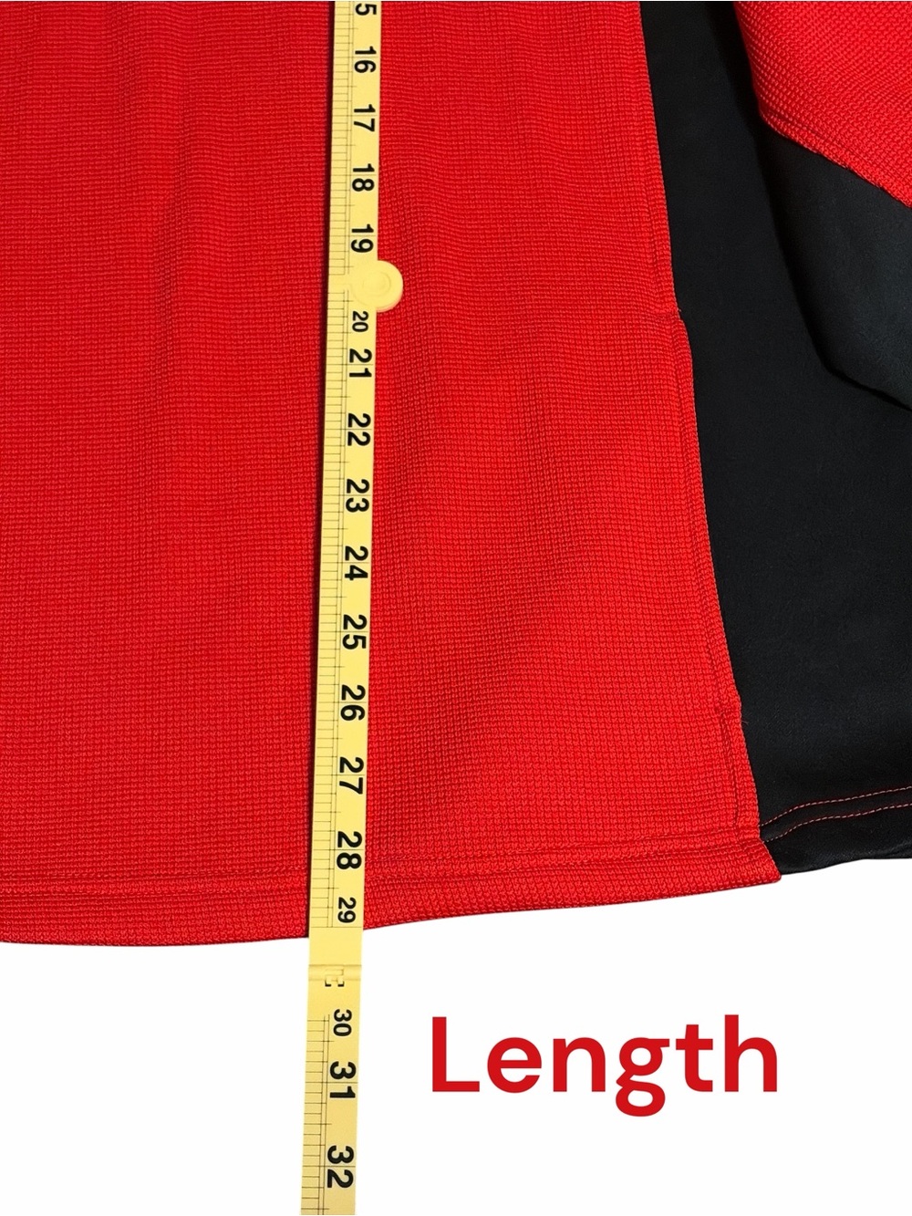 Spyder Men’s Red and Black Quarter-Zip Performance Sweater - Picture 3 of 6